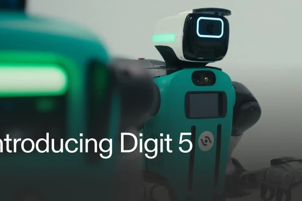 Video still from Agility unveils Digit 5 humanoid designed to work alongside people without safety fences