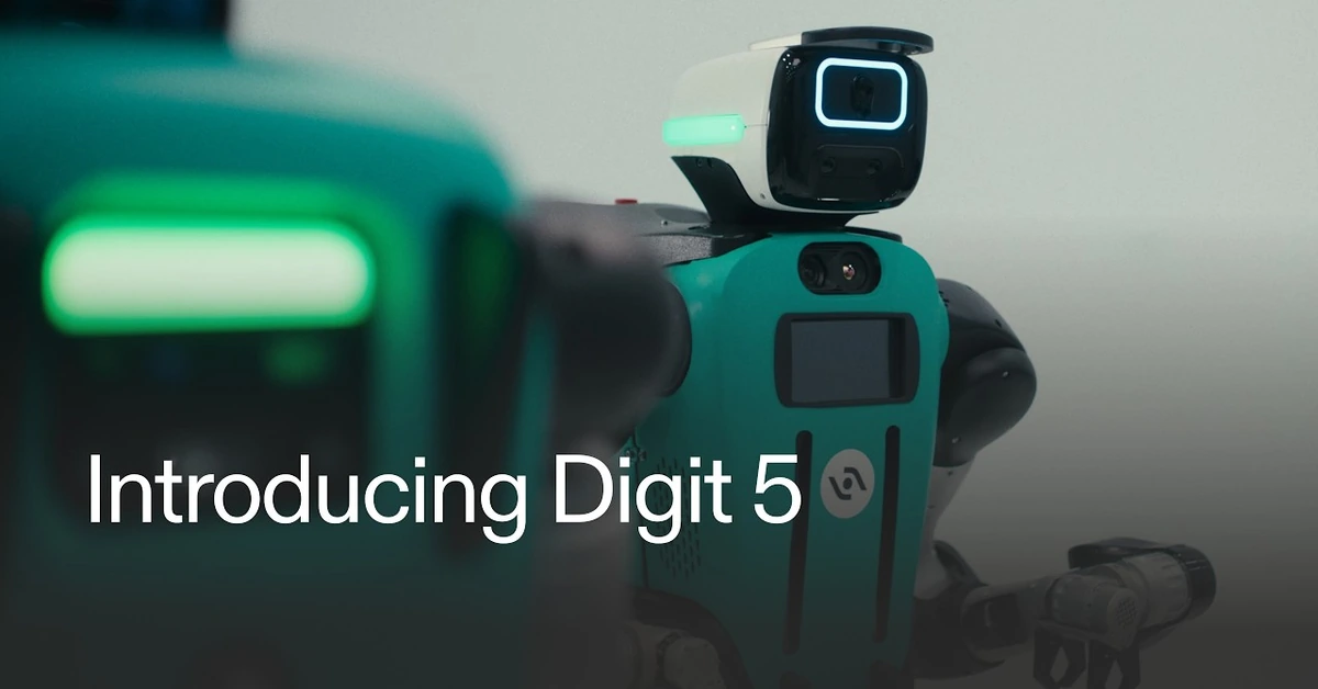 Video still from Agility unveils Digit 5 humanoid designed to work alongside people without safety fences