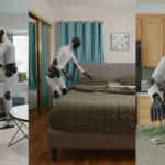 Video still from Figure says humanoid robot worked across 30 homes it had never seen