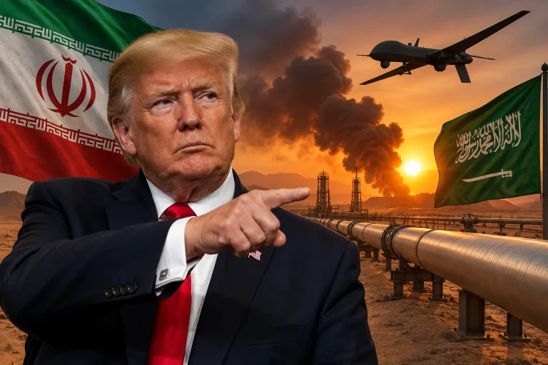 Trump Says Iran Was ‘Probably’ Behind Saudi Pipeline Attack