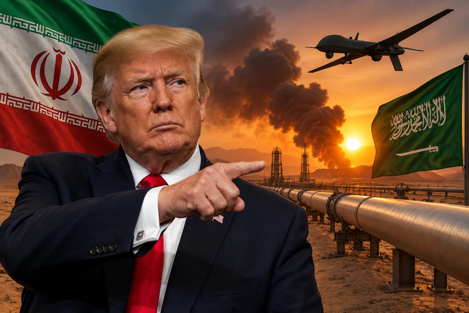 Donald Trump, Iran and Saudi Arabia's East-West oil pipeline